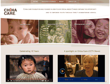 Tablet Screenshot of chinacare.org